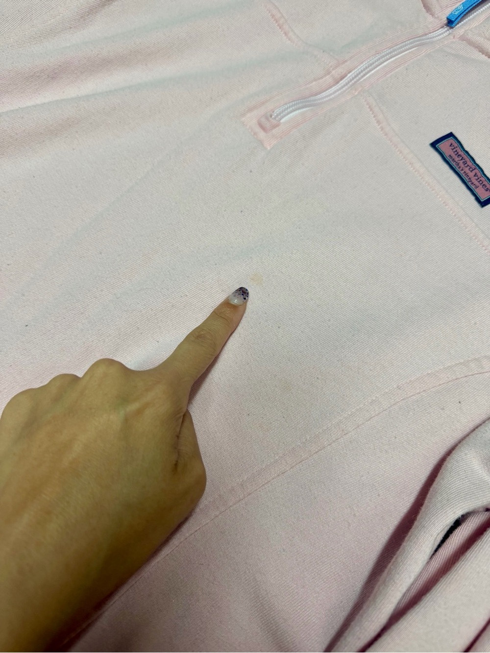 Vineyard Vines 1/4 Zip Pullover Mock Sweatshirt - Picture 7 of 7